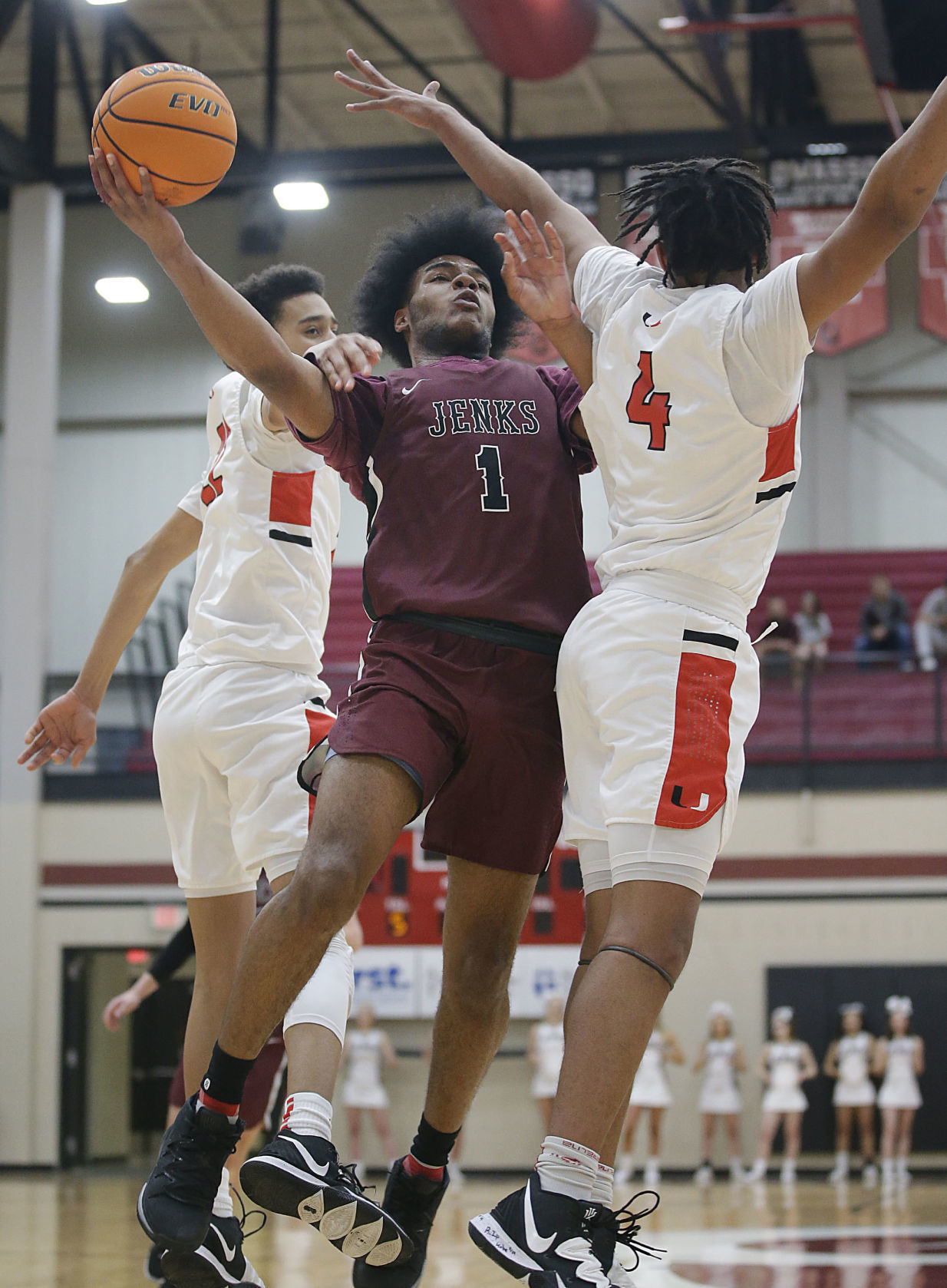 UNION v JENKS BASKEBALL